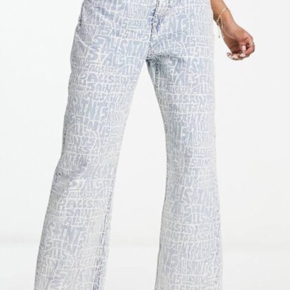 ALL SAINTS high waist straight leg jeans - Picture 12 of 12